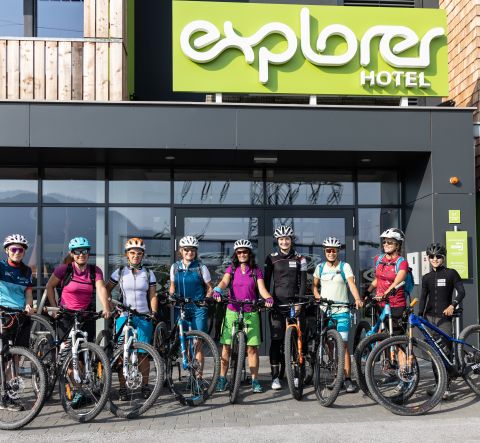 Het Explorer Ladies Bike Camp in Kitzbühel