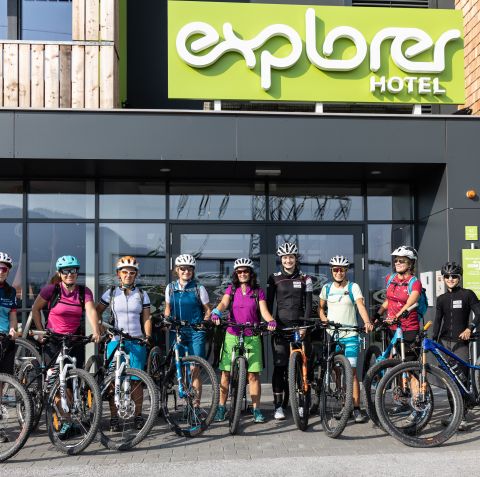 Le camp de vélo pour femmes Explorer à Kitzbühel
