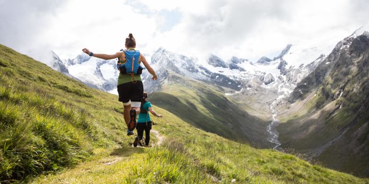Motivationshüpfer auf den Trails der Ötztaler Alpen