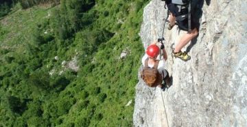 Klettersteig Luft unter den Sohlen