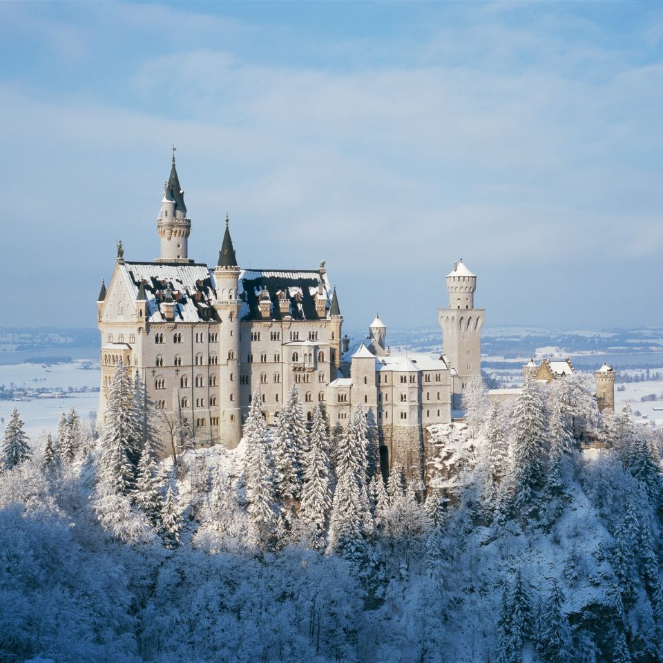 Blocchi Da Costruzione Castello Di Neuschwanstein - 6786 Pezzi, Modello Per Adulti, Set Collezionabile, Regalo Germania