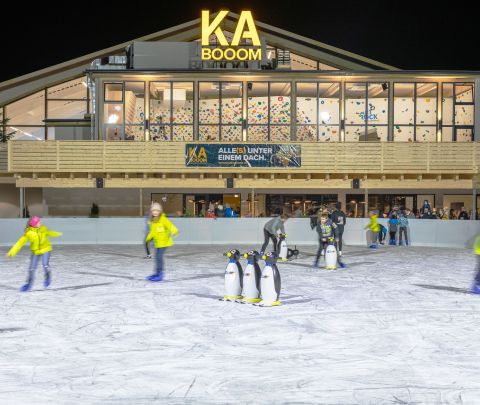 Schaatsen bij KABOOOM