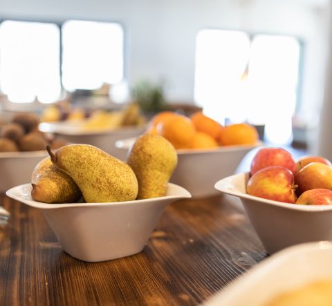 Fruits de saison pendant la pause
