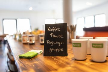 Kaffeepause zum Energietanken