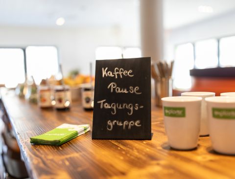 Coffee break to recharge your batteries