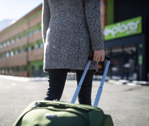 Arrivée aux hôtels Explorer