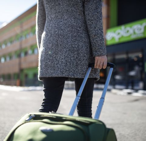 Érkezés az Explorer Hotelsbe