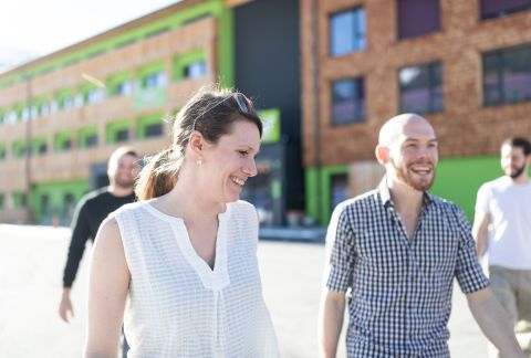 Godetevi il sole durante la pausa