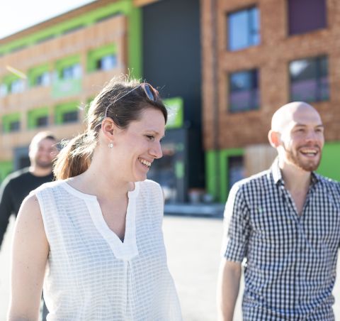 Enjoy the sun during the break