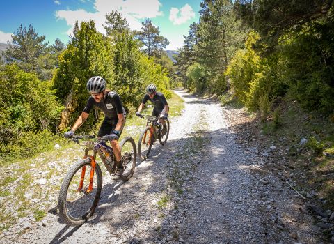 Rémi en Steffen bij de Transpyr