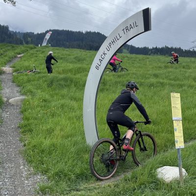 Jetzt geht‘s bergauf beim Ladies Bike Camp 😍