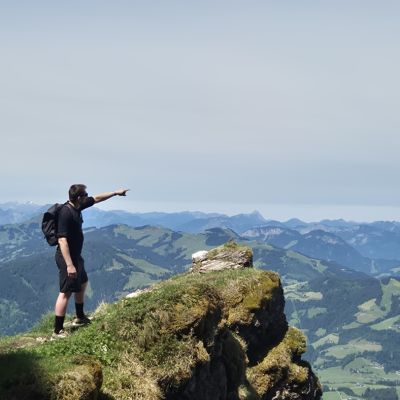Kaiserwetter für eine Wanderung aufs Horn :)