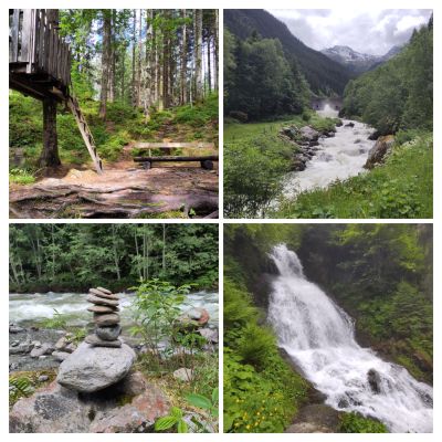 Familienwanderung im Silbertal zum Hasahüsli