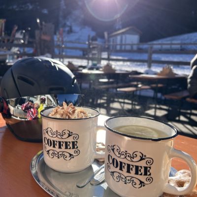 Einkehrschwung in der Enzianstube ⛷️🎿🗻☀️
