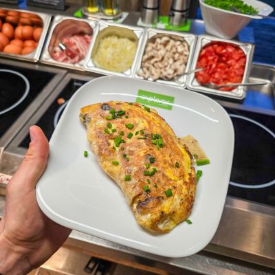 Das richtige Frühstück für einen Tag draußen in der Kälte ☃️🏰