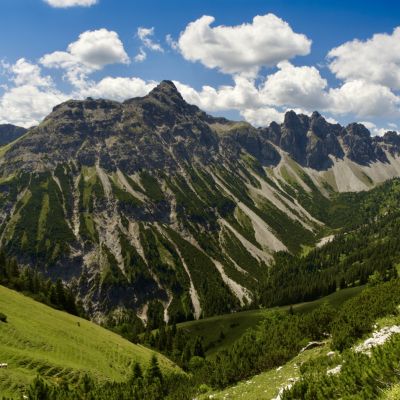 Unterwegs auf dem Saalfelder Höhenweg.