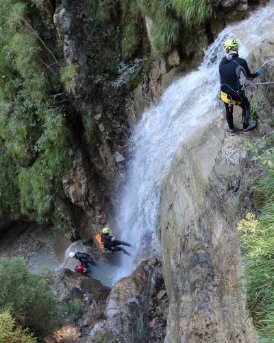 Kinder- und Jugendferienprogramm Florian: Kinder Canyoning