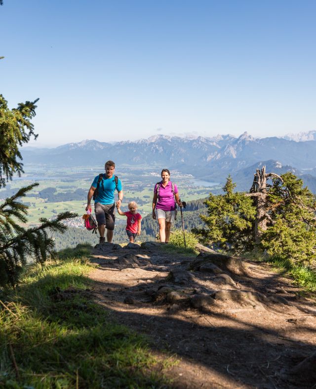 Summer vacation in Germany with the family. A variety of leisure activities are available around the Explorer Hotel Neuschwanstein in the Allgäu region.