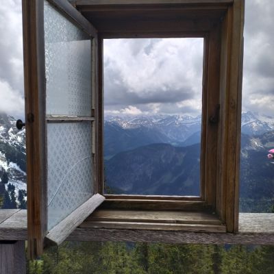 Fenster mit Aussicht