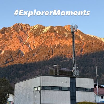 Traumhafter Bergblick.