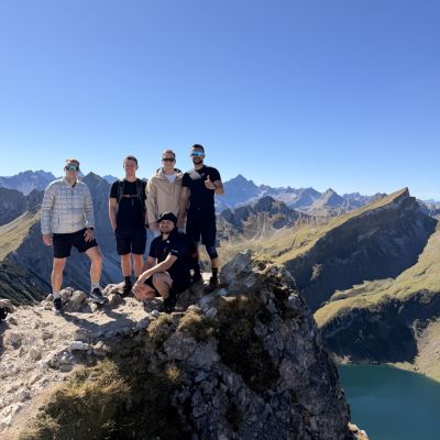Die coolen auf dem Berg