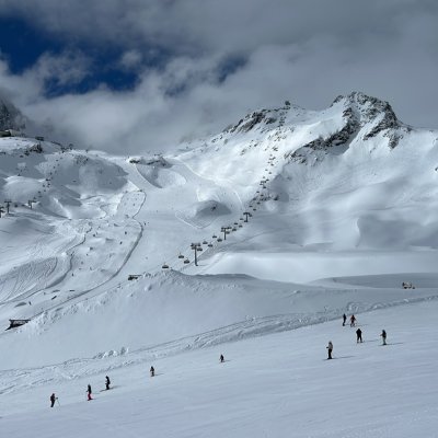 Was ein wunderschöner Tag auf dem Gletscher❄️☀️⛷️