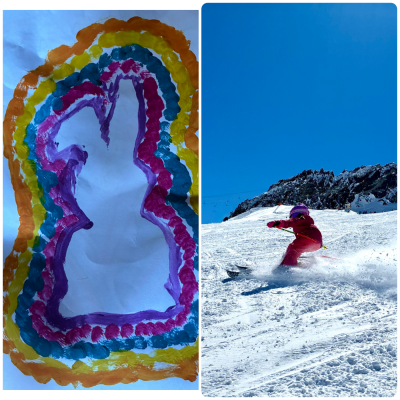 Happy Easter Skiing ⛷️🤙🏼🐣