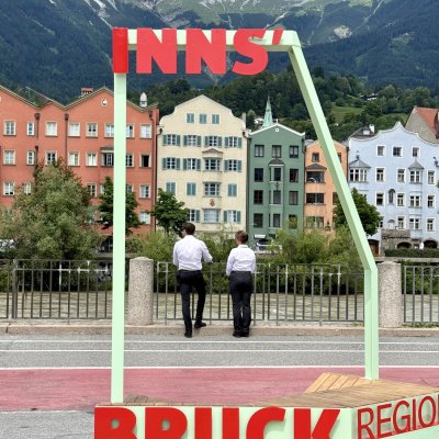Inn‘s Bruck - Schwarz-Weiß gesehen