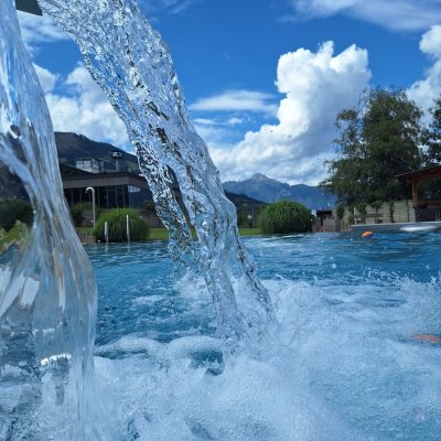 Wasser und Berge