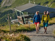 Wanderung ab der Gipfelstation