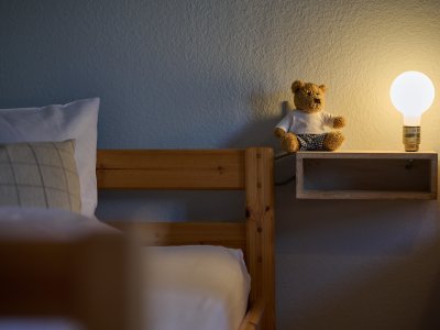 Besondere Einrichtiungsdetails machen den individuellen Charme der sieben Ferienwohnungen beim Allgäuer Landurlaub im Ferienhof Halder aus.