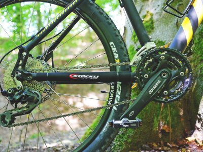 Auch Mountainbiker kommen während des Isny-Urlaubes auf ihre Kosten.