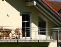 Balkon der Ferienwohnung Wiesenblick