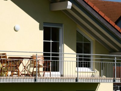 Balkon der Ferienwohnung Wiesenblick