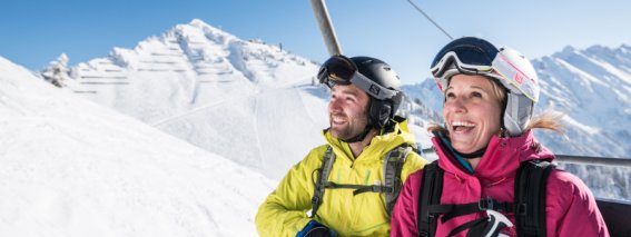 Skifahrer im Allgäu | Ferienhof Schmidbauer in Fischen im Allgäu