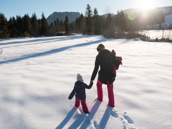 Schneewandern in Fischen im Allgäu | Ferienhof Schmidbauer in Fischen im Allgäu