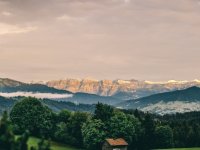 Panoramablick vom Balkon