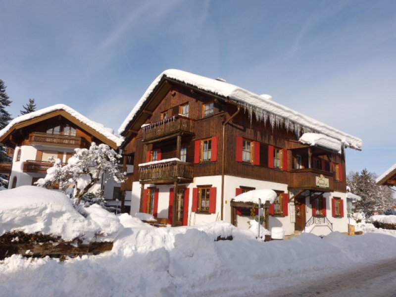 Trettachstr im Winter