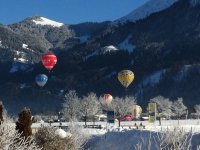Ballon-Festival vor Ihrer Terrasse (1.Jan.Woche)