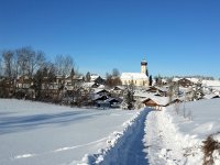 Blick auf Oberreute