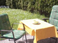 Sonnige Terrasse Wohnung 1