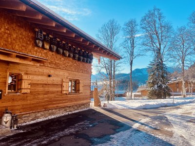 Ansicht mit Blick in die Berge