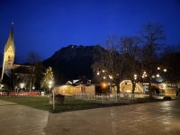 Weihnachtsbeleuchtung am Oberstdorf Haus
