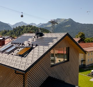 Moderne Ferienwohnungen  in der Nähe der Nebelhornbahn