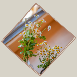 Blumige Details