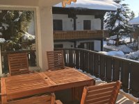 Wohnung Edelweiß Balkon