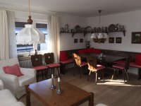 Wohnung Edelweiß Wohnzimmer/ Esszimmer