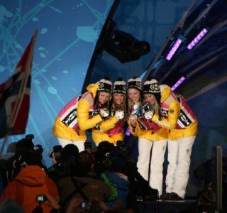 Vankouver 2010 - Staffel-Silber (c) privat