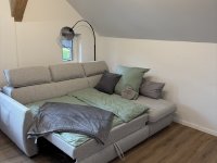 Gemütliches Schlafsofa