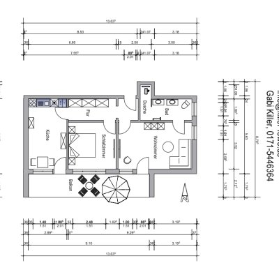Grundriss Alpenblick